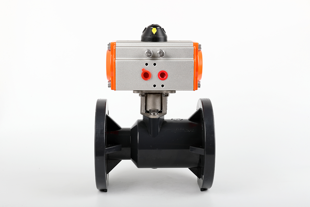 孟津气动法兰一体球阀